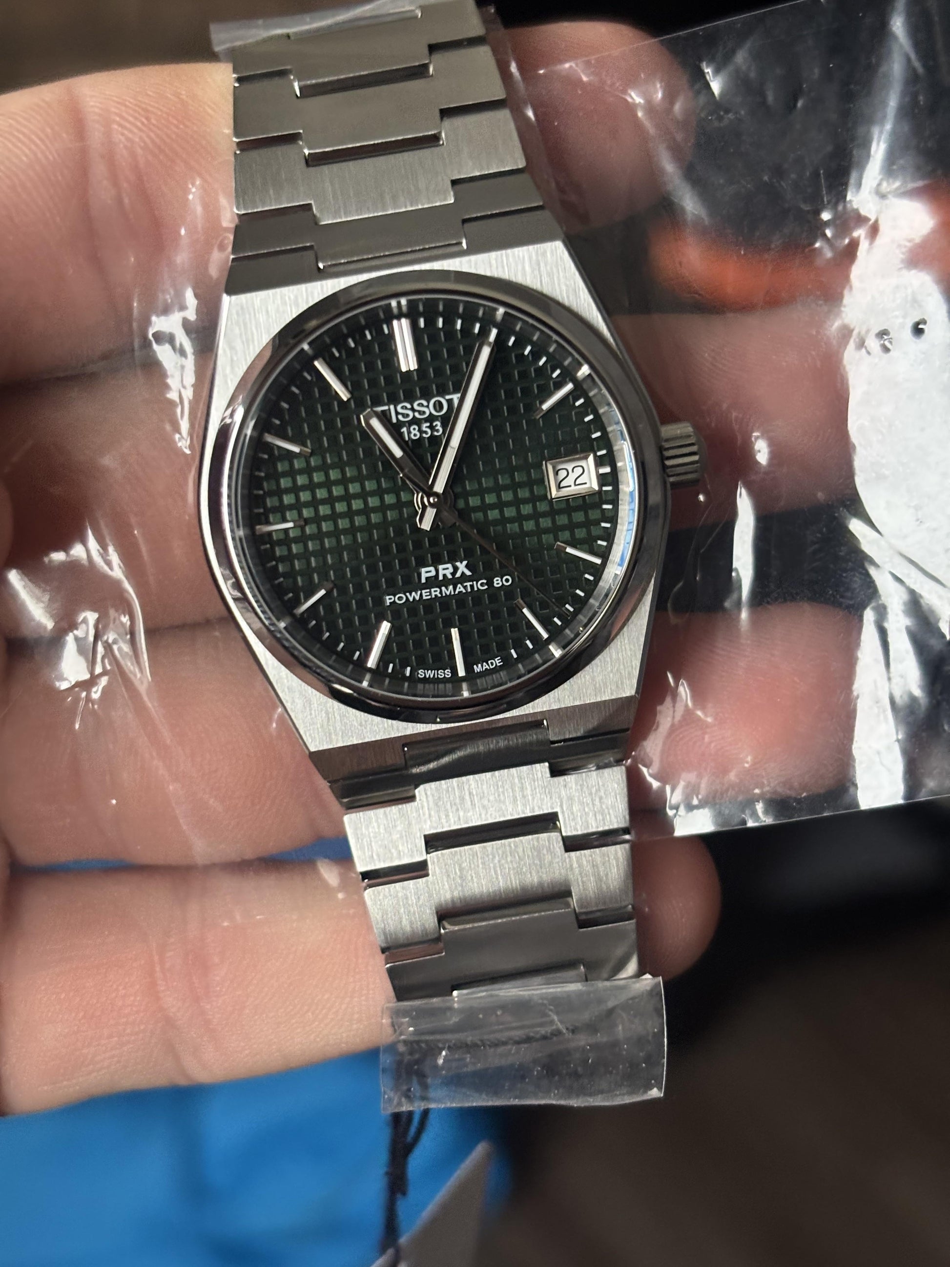 Tissot PRX 35mm Green Dial – Quartz